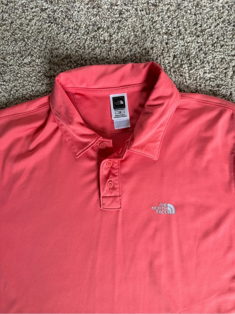 The North Face Men’s Coral Polo Shirt Sz L